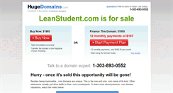 Desktop Screenshot of leanstudent.com